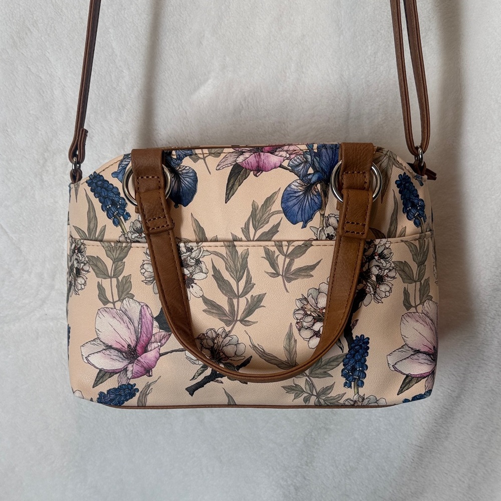 MultiSac Denise Shoulder Bag | Gloria Floral Butterfly Print | - Picture 4 of 12